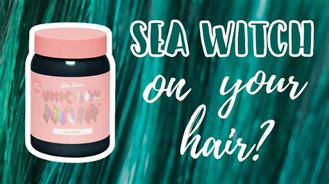 Create an Otherworldly Look with Lime Crime Sea Witch Hair Color